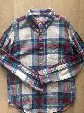 Crewcuts Plaid Button-Down Shirt for boys.